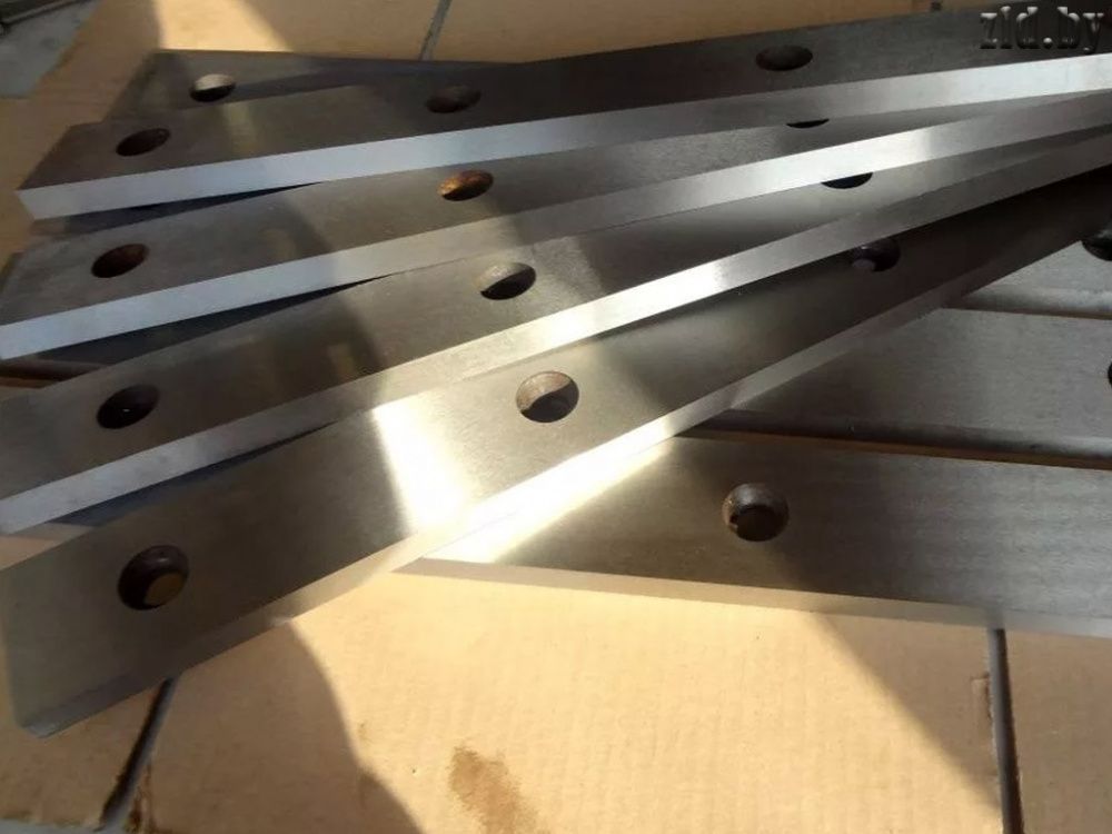 вид модели ножи для гильотинных ножниц