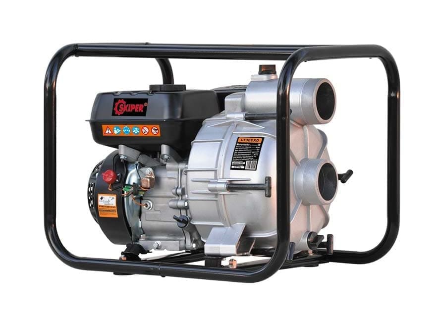 вид модели мотопомпа бензиновая skiper lt30cxd