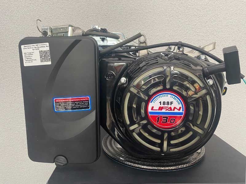 Двигатель Lifan 188F-V, 13 л.с. вид модели двигатель lifan 188f-v, 13 л.с.