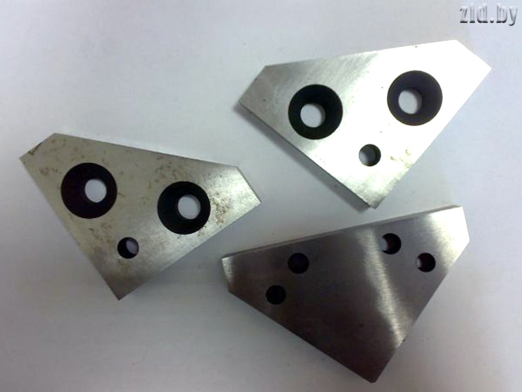 вид модели ножи для пресс-ножниц