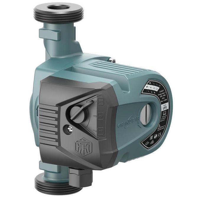 Насос циркуляционный Grandfar GS25-4-180 вид модели насос циркуляционный grandfar gs25-4-180