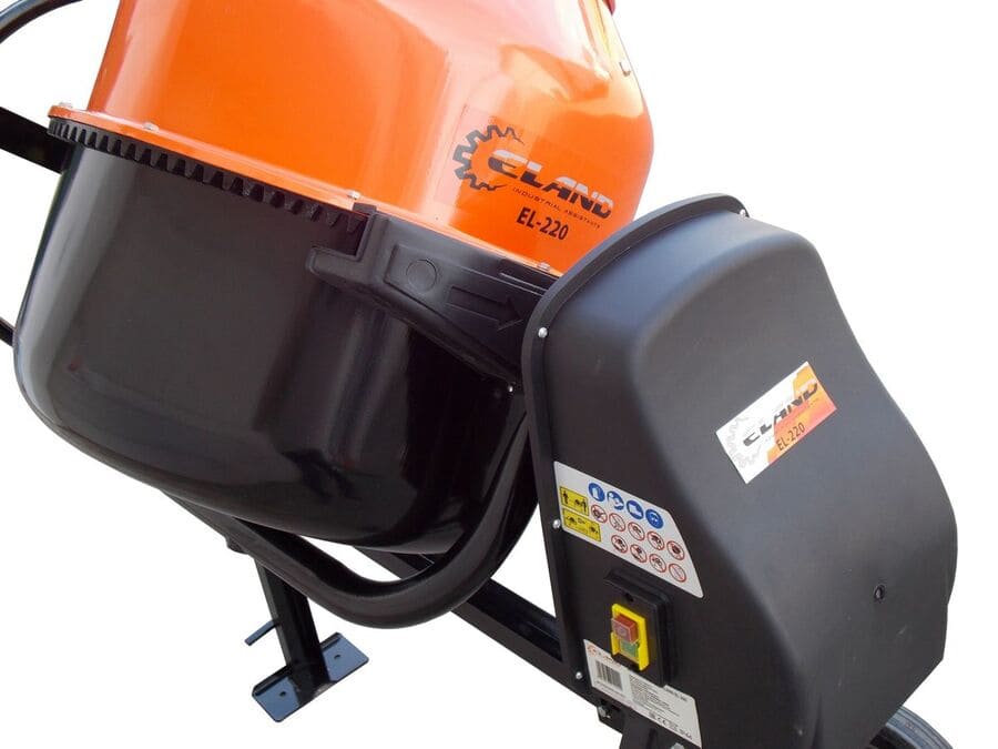 вид модели бетономешалка eland el220