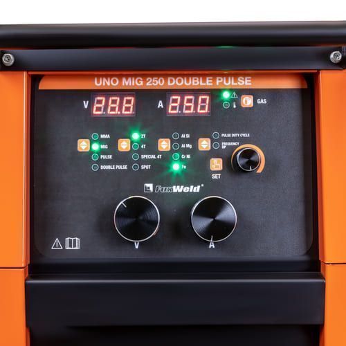 Сварочный полуавтомат Foxweld UNO MIG 250 DOUBLE PULSE вид модели сварочный полуавтомат foxweld uno mig 250 double pulse