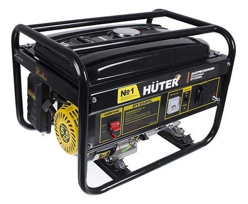 вид модели электрогенератор huter dy2500l