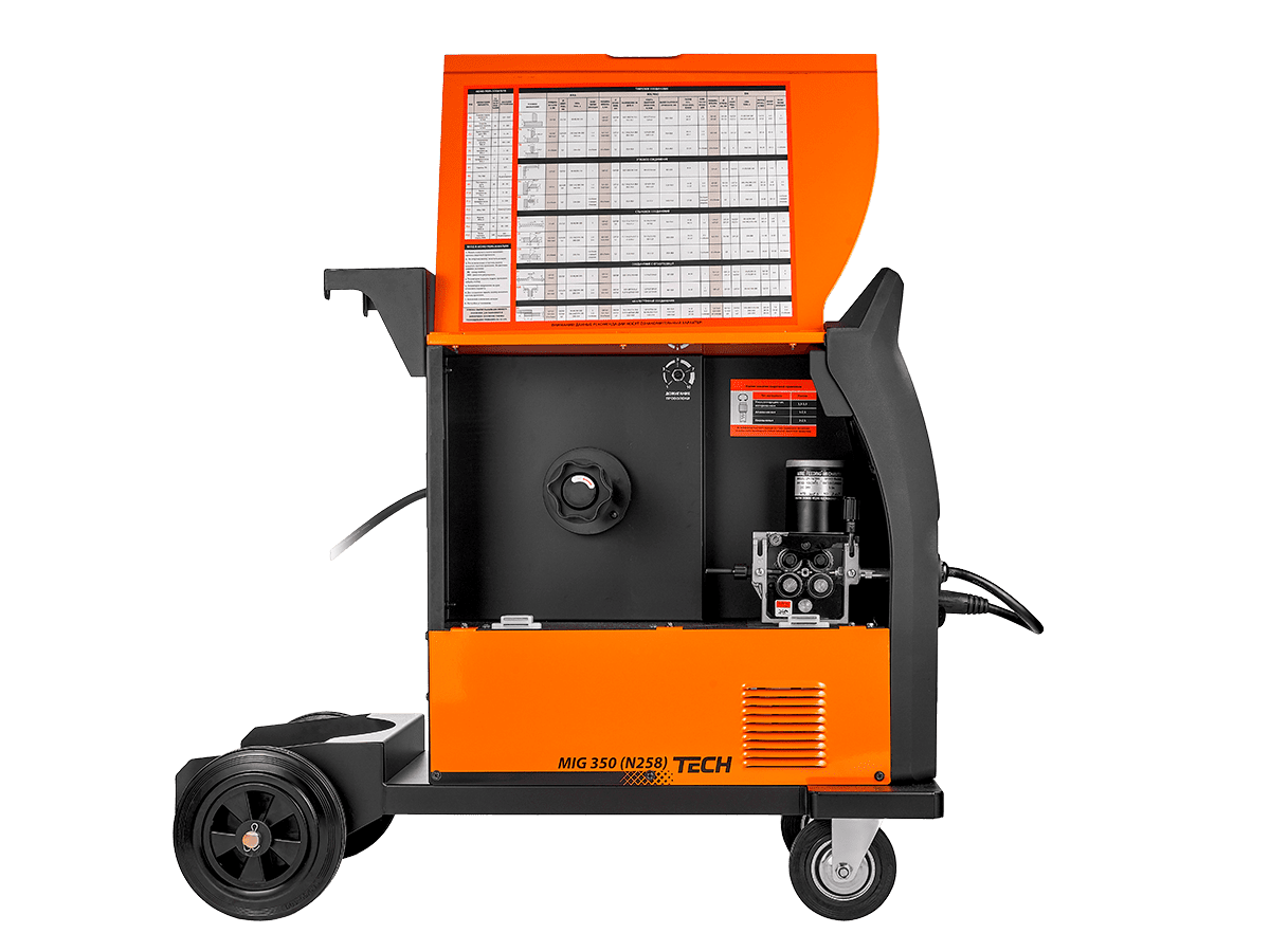 Сварочный полуавтомат СВАРОГ MIG 350 "TECH" (N258) вид модели сварочный полуавтомат сварог mig 350 "tech" (n258)