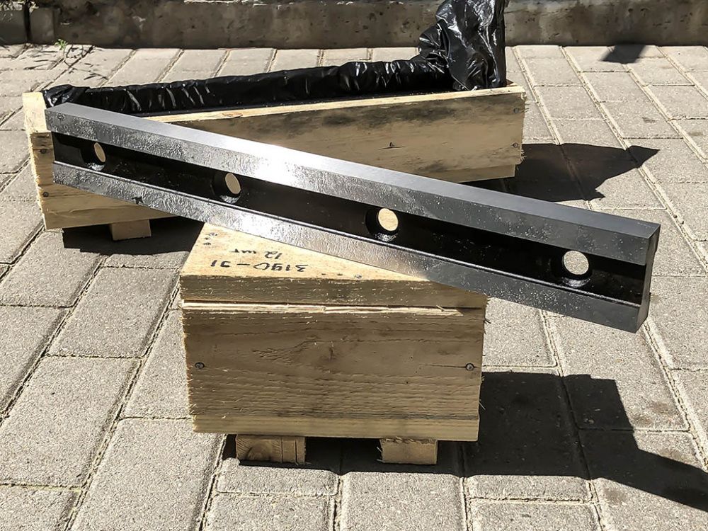 вид модели ножи для гильотинных станков (промышленные)