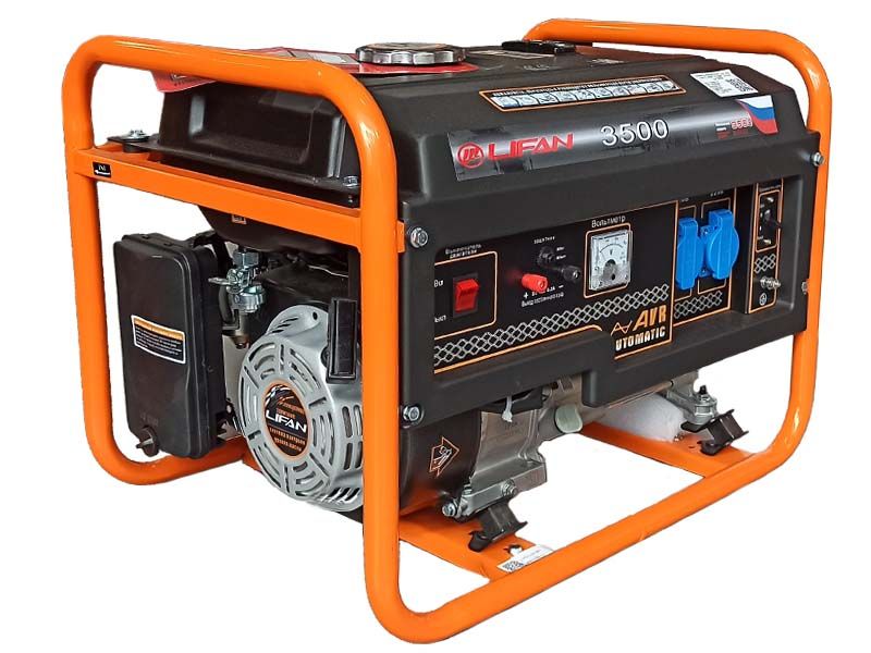 общий вид модели генератор бензиновый lifan 3500 (3gf-6)