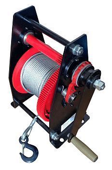 вид модели лебедка ручная tor лр-1,5, 40 м