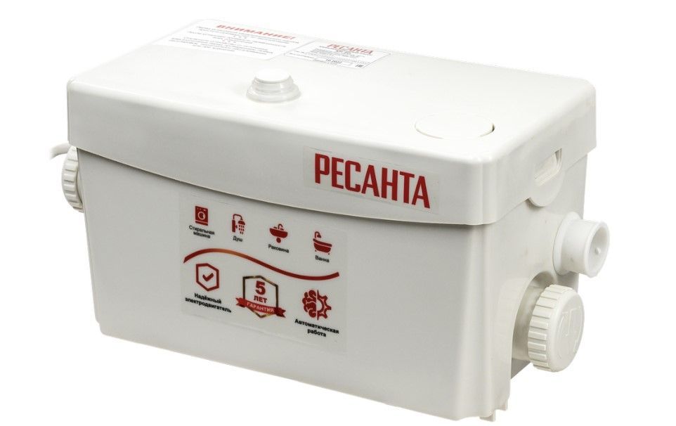 общий вид модели насос канализационный ресанта кн 2d