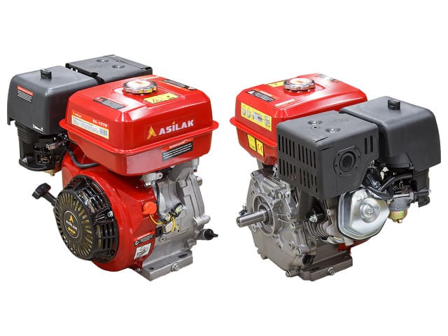 общий вид модели двигатель бензиновый asilak sl-177f-d25