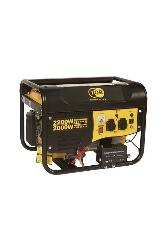 вид модели бензиновый генератор tor tr2500e