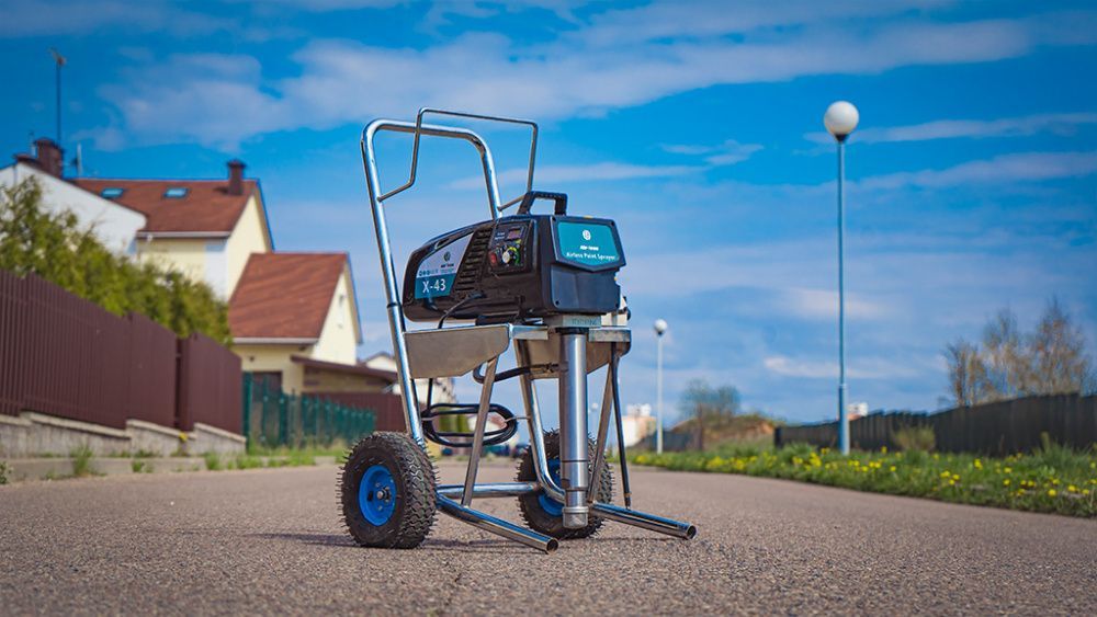 вид модели окрасочный аппарат dino-power x43 (0566u) уценка