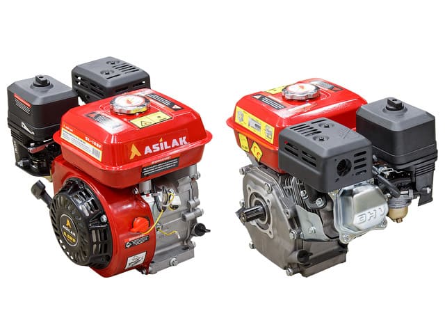 Двигатель бензиновый Asilak SL-168F-SH25 вид модели двигатель бензиновый asilak sl-168f-sh25