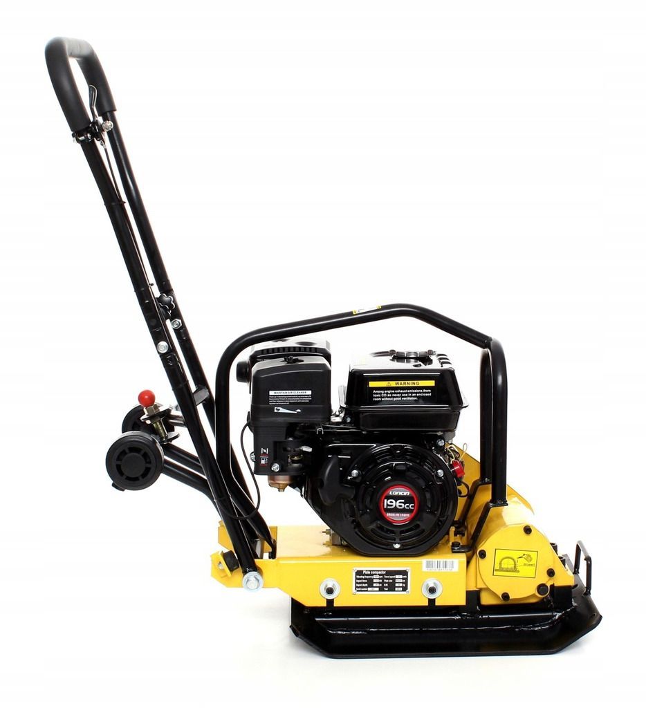 вид модели виброплита hamer x-80 с двигателем loncin