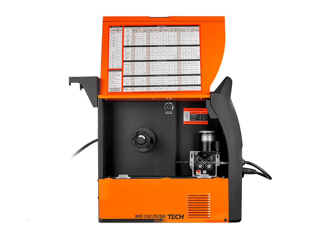 Сварочный полуавтомат СВАРОГ MIG 350 "TECH" (N258) вид модели сварочный полуавтомат сварог mig 350 "tech" (n258)
