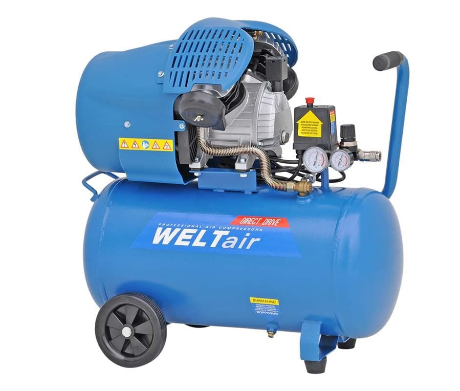 Компрессор воздушный WELT AR50VT вид модели компрессор воздушный welt ar50vt