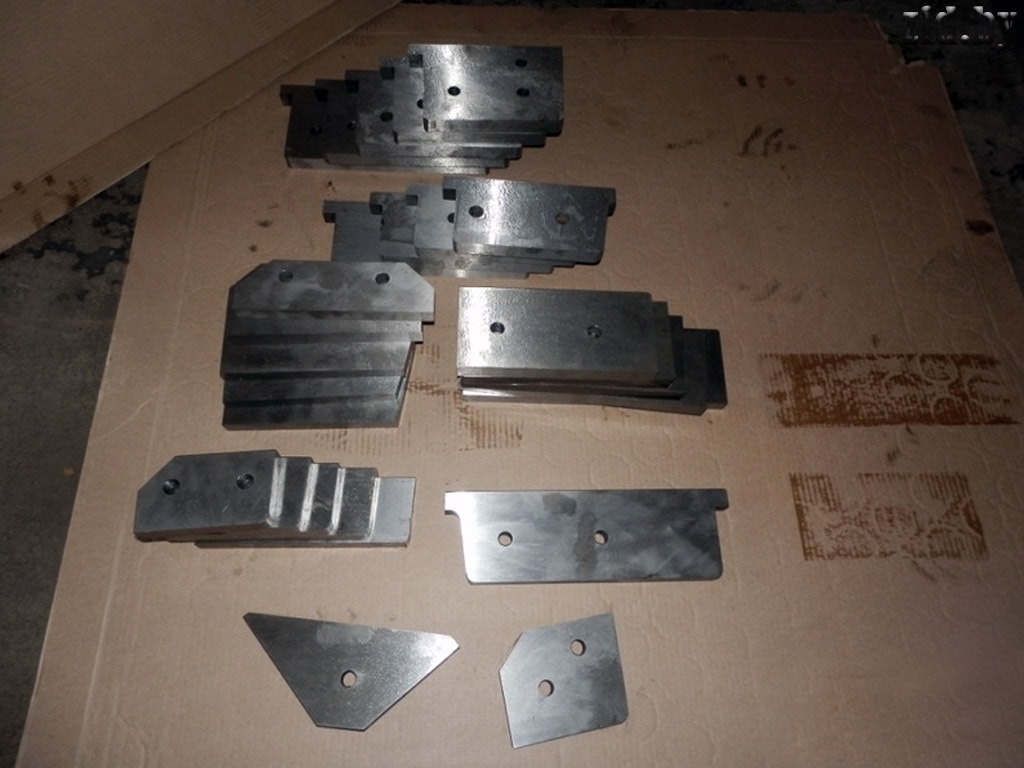 вид модели ножи для пресс-ножниц