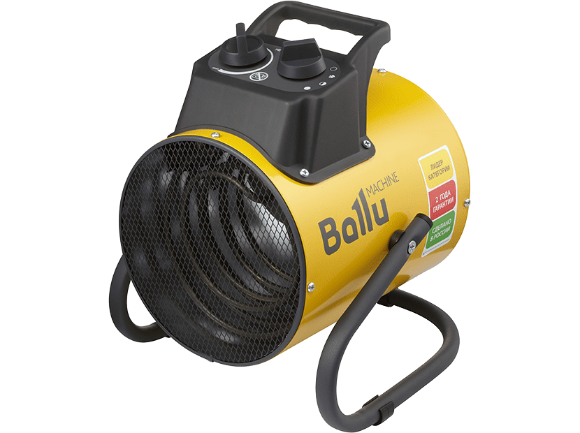 Пушка тепловая электрическая Ballu BHP-PE-5 вид модели пушка тепловая электрическая ballu bhp-pe-5