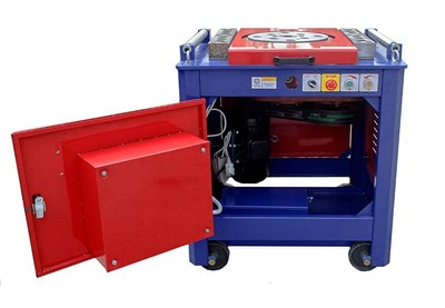 вид модели станок для гибки арматуры vektor gw42sa (c доводчиком)