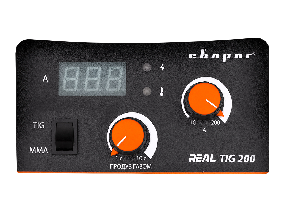вид модели аппарат аргонодуговой сварки сварог tig 200 "real" (w223)