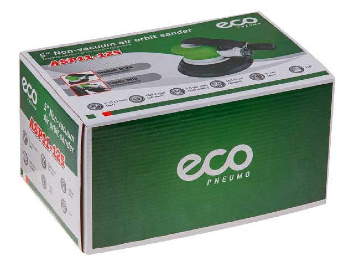 Пневмошлифмашина эксцентриковая ECO ASP11-125 вид модели пневмошлифмашина эксцентриковая eco asp11-125