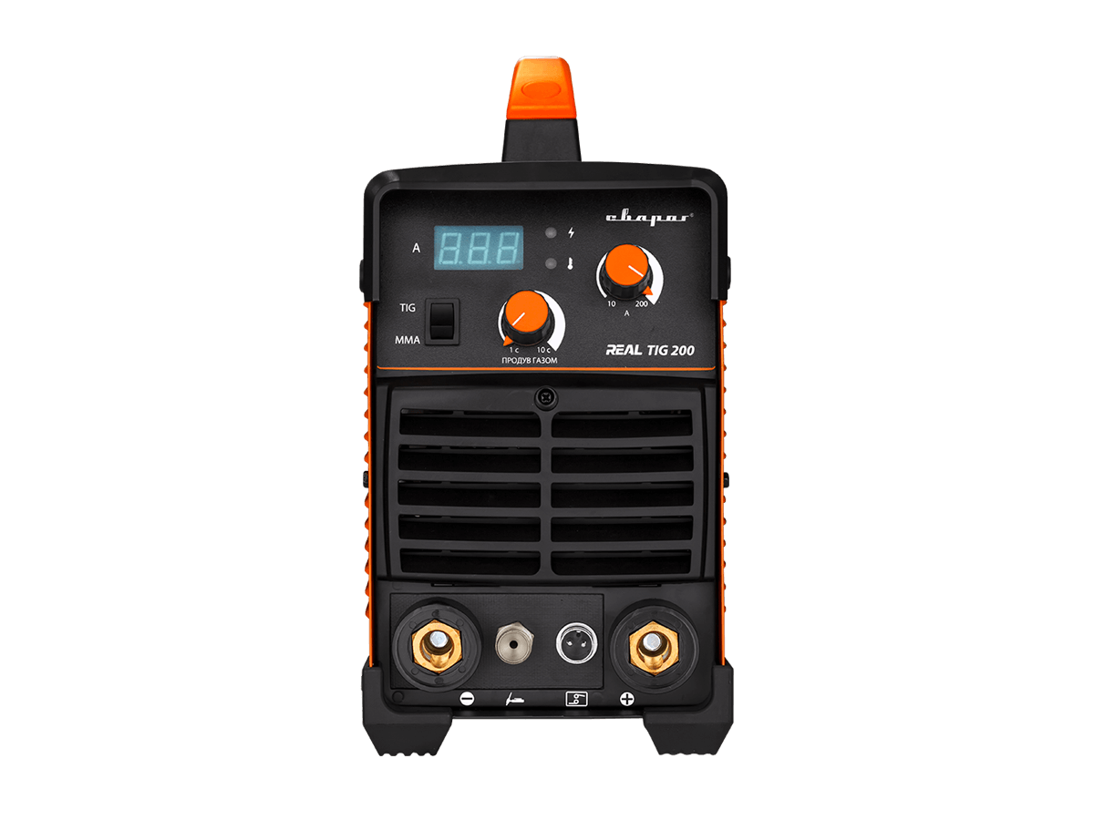 вид модели аппарат аргонодуговой сварки сварог tig 200 "real" (w223)