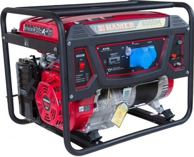 Модель бензогенератор hamer 6000m-pro общий вид модели бензогенератор hamer 6000m-pro