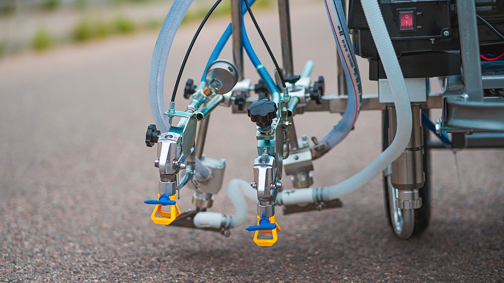 Разметочная машина Dino-Power DP-6335L вид модели разметочная машина dino-power dp-6335l