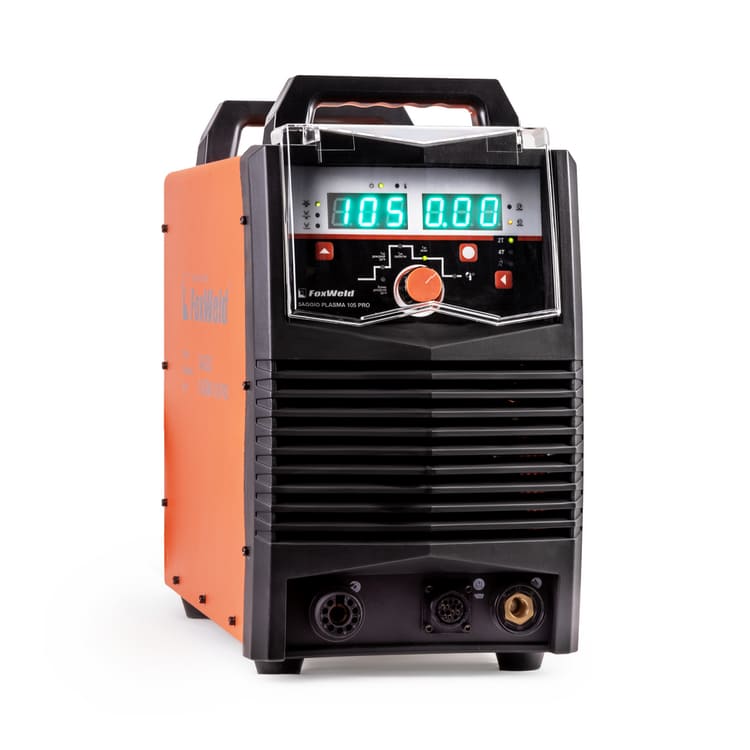 вид модели аппарат плазменной резки foxweld saggio plasma 105 pro