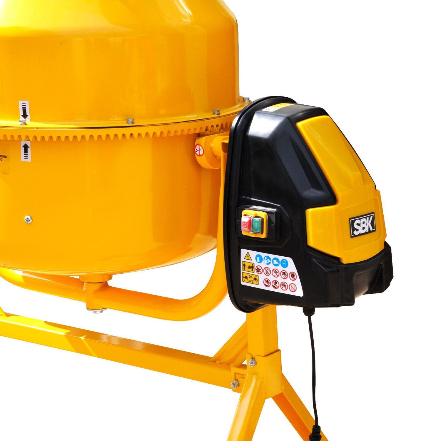 Бетономешалка SBK SX-205 вид модели бетономешалка sbk sx-205