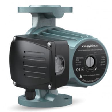 Циркуляционный насос Grandfar UPS40-12-250TF вид модели циркуляционный насос grandfar ups40-12-250tf