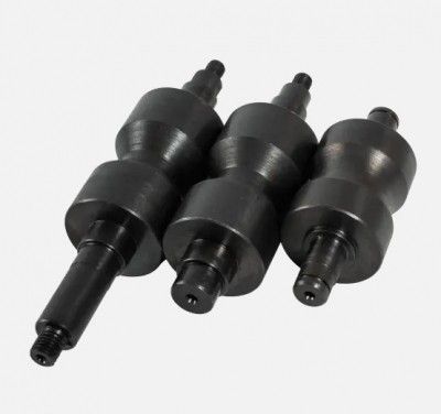 вид модели валы для круглой трубы 48 мм удачный премиум (3 вала)