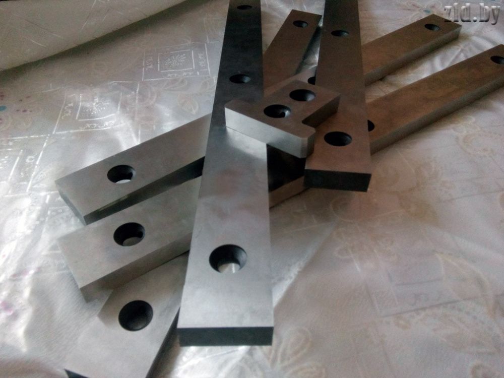 вид модели ножи для гильотинных станков (промышленные)