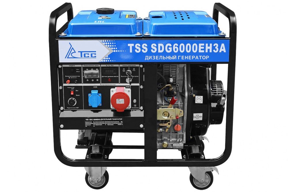 вид модели дизель генератор tss sdg 6000eh3a
