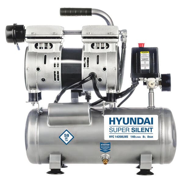 общий вид модели компрессор hyundai hyc14208lms