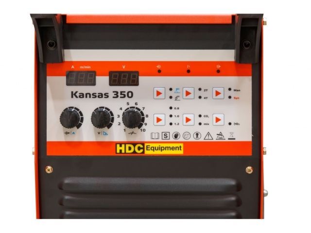 Сварочный полуавтомат HDC Kansas 350 вид модели сварочный полуавтомат hdc kansas 350