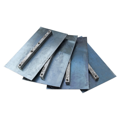 вид модели комплект лопастей grost для затирочных машин 150x250 мм (4шт)