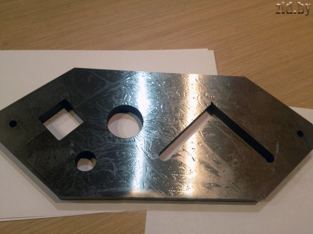 вид модели ножи для пресс-ножниц