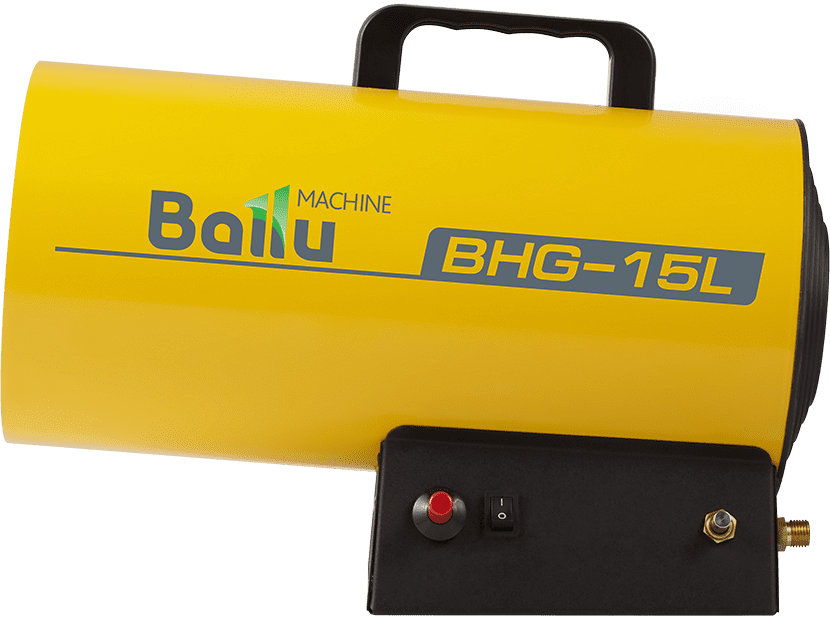 Пушка тепловая газовая Ballu BHG-15L вид модели пушка тепловая газовая ballu bhg-15l