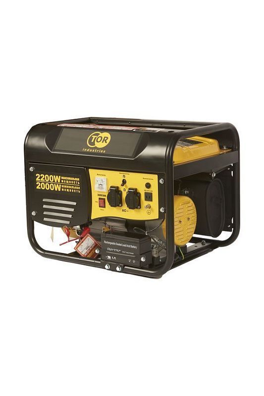 вид модели бензиновый генератор tor tr2500e