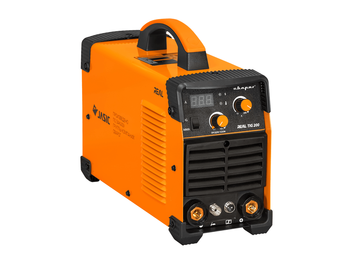 вид модели аппарат аргонодуговой сварки сварог tig 200 "real" (w223)