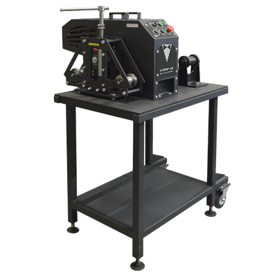 общий вид модели стол мобильный для "узор н1" black