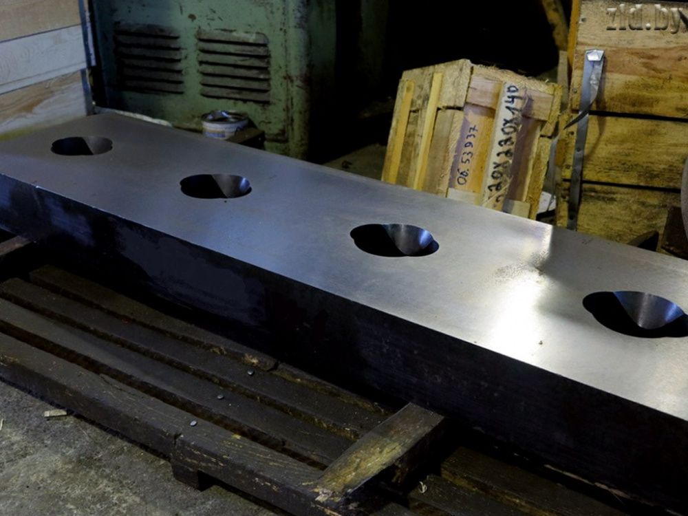 вид модели ножи для гильотинных станков (промышленные)