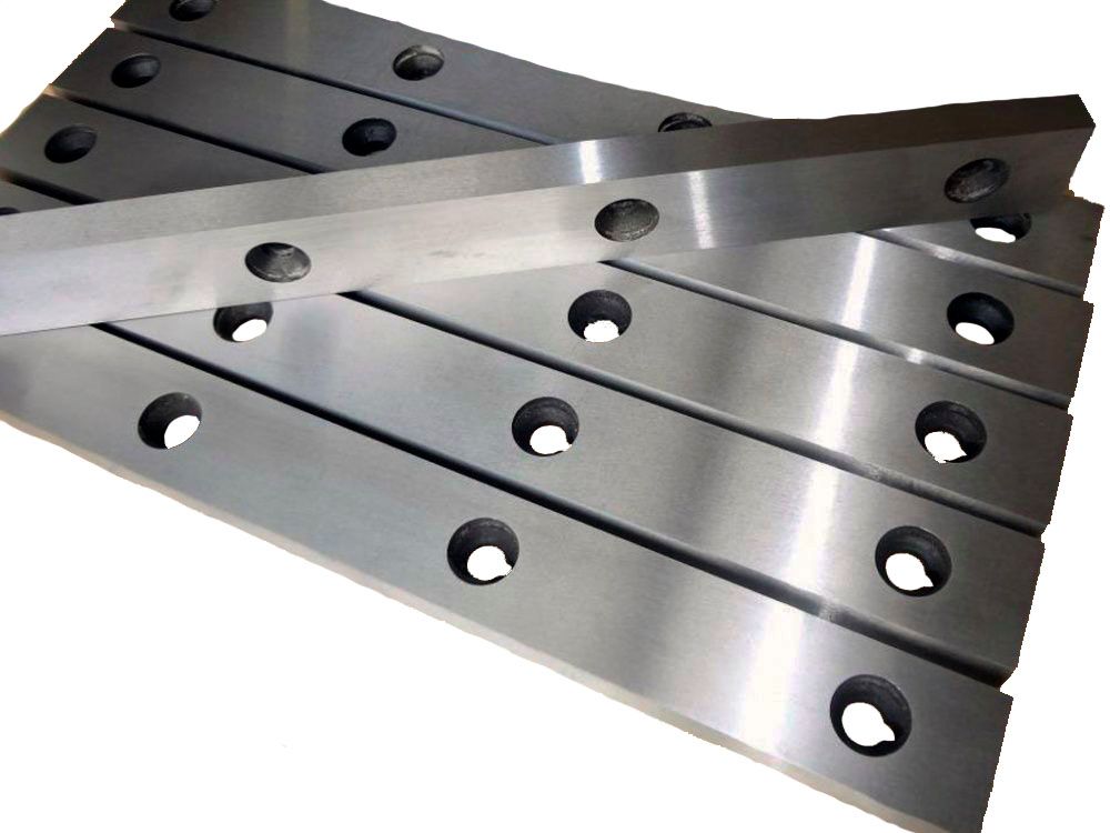 общий вид модели ножи для гильотины холодной резки листового металла