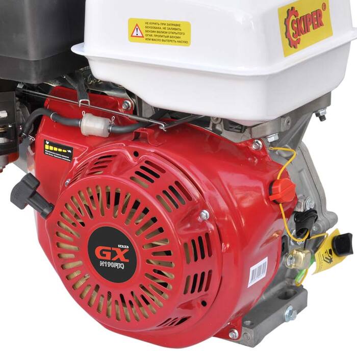 Двигатель бензиновый Skiper N190F(K) (D=25 мм) вид модели двигатель бензиновый skiper n190f(k) (d=25 мм)