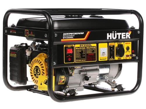 вид модели электрогенератор huter dy2500l