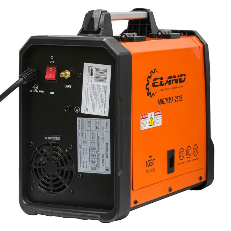 Сварочный полуавтомат Eland MIG/MMA-250E вид модели сварочный полуавтомат eland mig/mma-250e