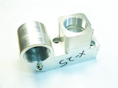 Корпус насосного блока для Dino-Power X-25M вид модели корпус насосного блока для dino-power x-25m