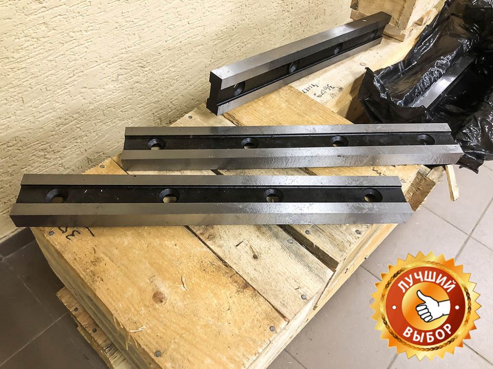 вид модели ножи для гильотинных станков (промышленные)