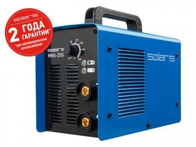 вид модели сварочный аппарат инверторный solaris mma-205i